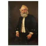 Ernest Gustave Girardot, Portrait of Henry Allisson, oil on canvas