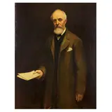 Joseph Walter West, Portrait of Harry Simpson, oil on canvas
