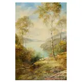 Lower end of Loch Katrine by John MacWhirter Ra Hrsa Ri Re, oil on canvas, offered Sep 2026