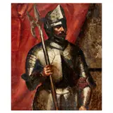 Robert Atkinson, The Spanish Knight, oil on canvas