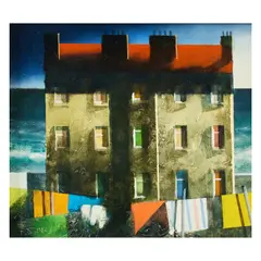 Stephen Mangan, By the Sea (2003), oil on board
