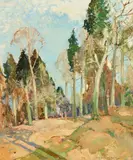 Alick Riddel Sturrock, signed 'A R STURROCK' (lower right), further titled and signed (verso), oil on canvas