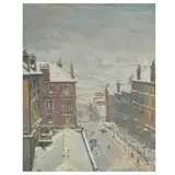 Geoffrey Squire Arsa, Dalhousie Street, Glasgow, oil on canvas
