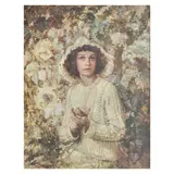 Edith Wolfe, The fledgling, oil on canvas