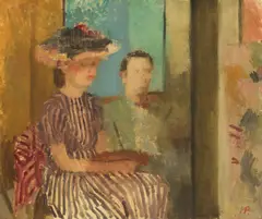 Victor Pasmore R.A., The Painting Lesson, 1939, oil on canvas