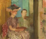 Victor Pasmore R.A., The Painting Lesson, 1939, oil on canvas
