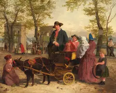 Emma Brownlow, Cadogan Pier, Chelsea, oil on canvas