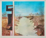 Sir Sidney Nolan C.B.E., O.M., R.A., Kelly II, Screenprint in colours, 1973, on wove paper