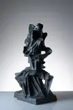 Otto Gutfreund, Lovers (In a Hug), 1913 - 1914, patinated bronze