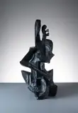 Otto Gutfreund, Cellist, 1912 - 1913, patinated bronze
