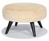 William 'Billy' Haines, Swivel stool, Custom designed for the 1015 North Beverly Drive residence; this example commiss
