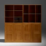 Mogens Koch, Bookcases and cabinets, set of four