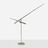 George Rickey, One Horizontal One Diagonal Line, 1989, stainless steel