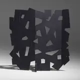 Tony (Bernard) Rosenthal, Untitled, c. 1995, welded and enameled stainless steel
