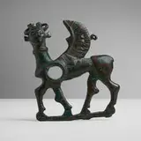 Luristan, Horse bit cheek plate, bronze