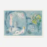 Marc Chagall, La Caverne des Nymphes, 1961, lithograph on paper