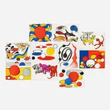 Our Unfinished Revolution (complete portfolio of ten works) by Alexander Calder, 1975-1976, offset color lithograph on Arches paper, sold Jan 2016