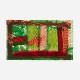 Bleeding by Howard Hodgkin, 1981, lithograph on paper with hand coloring, sold Jan 2016