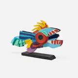 Flying Fish by Karel Appel, 1977, painted wood, sold Jan 2016