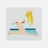 Tom Wesselmann, Seascape, 1984, glazed porcelain