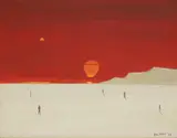 Fred Uhlman, Untitled, oil on board 40.5 x 50.5cm Provenance: With the Trafford Gallery