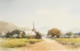 Enslin Vorster, Fouriesburg, watercolour