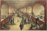 Edward Ardizzone, Shelter Scene, Lithograph in colours, 1941, on wove paper