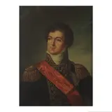 Ecole française, Portrait du maréchal Berthier, oil on panel