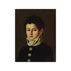 Pierre Paul Rabillon, Portrait de jeune homme, dit l'Aiglon, oil on canvas