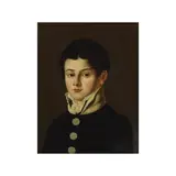 Pierre Paul Rabillon, Portrait de jeune homme, dit l'Aiglon, oil on canvas