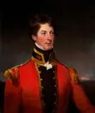 John Partridge, Portrait of Sackville Walter Lane-Fox, Esq., M.P., in Military Uniform as a Young Man, oil on canvas