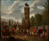 Jan Baptist van der Meiren, The Migration of Jacob, oil on panel