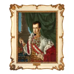 Austrian School, Portrait of Ferdinand I of Austria as King of Hungary, oil on canvas