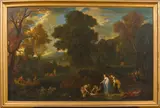 Jan Baptist Huysmans, Moïse sauvé des eaux, Oil on canvas