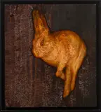 Brenda Zlamany, White Rabbit # 5, 1992, Oil on panel