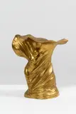 Hans Stoltenberg-Lerche, Vase Loie Fuller en bronze doré, circa 1900, Loie Fuller gilt bronze vase, circa 1900