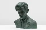 Robert Delnest, Buste du peintre Louis Van de Spiegele, 1932, Signé et daté