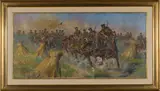 Wojciech Kossak, Cavalerie polonaise, 1935, Oil on canvas