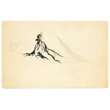 Alice V. O'Neill, The Siren (Adagio Dancer), mixed media on paper