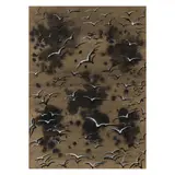 Eugene Berman, Flock of Gulls, ink, gouache and watercolor on paper