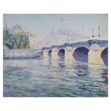 André Léveillé, Pont Neuf, oil on canvas