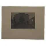 Robert Bechtle, Rockridge House, 2000, charcoal on paper