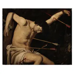 Gerrit van Honthorst, Saint Sebastian, oil on canvas