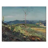 Abraham Bogdanove, The sentinel, oil on canvas