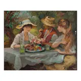 Marcel Dyf, Dejeuner champetre, oil on canvas