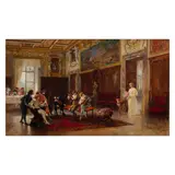 Mario Spinetti, A private concert, oil on canvas