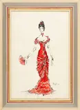 Cecil Beaton, A costume design for Vivien Leigh as the titular role in Anna Karenina