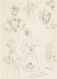 Cecil Beaton, Costume designs for Glynis Johns as 'Mabel Chilton' in An Ideal Husband