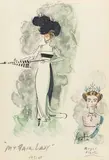 Cecil Beaton, Costume designs for 'Ascot Visitor' and 'Royal Visitor' for My Fair Lady