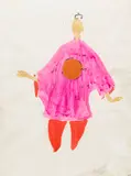 Cecil Beaton, A costume design for Turandot, Metropolitan Opera House, New York